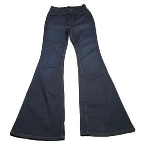 Swank A Posh Women’s Size 11 Dark Wash High Rise Bell Bottom Flare Jeans